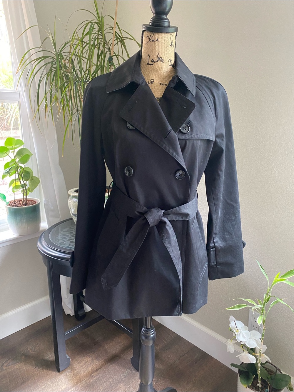Coach Short Trench Coat
